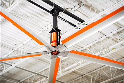 Used Go Fan Yourself Z-Tech HVLS Ceiling Fans 